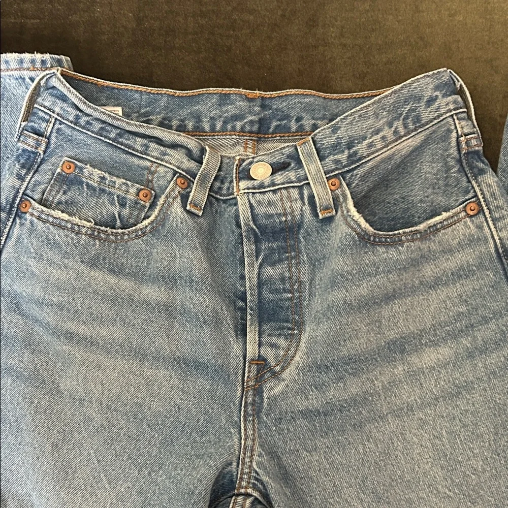 Levi's 501 denim jeans 27x32 - Picture 6 of 13